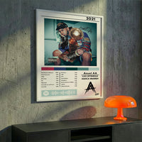 Cuadro Anuel AA - Las Leyendas Nunca mueren - Catarsis Visual