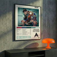 Cuadro Anuel AA - Las Leyendas Nunca mueren - Catarsis Visual