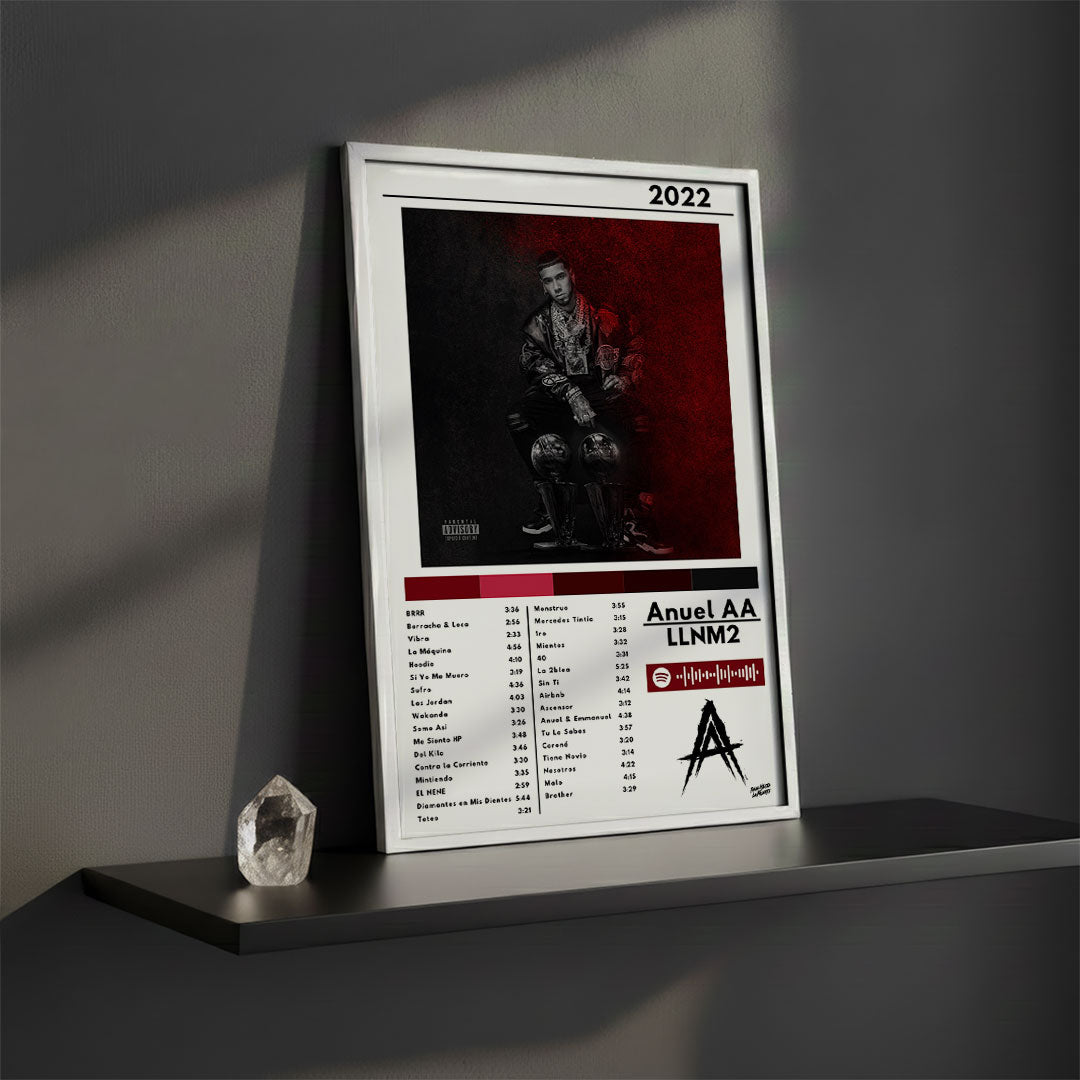 Cuadro Anuel AA - LLNM2 - Catarsis Visual