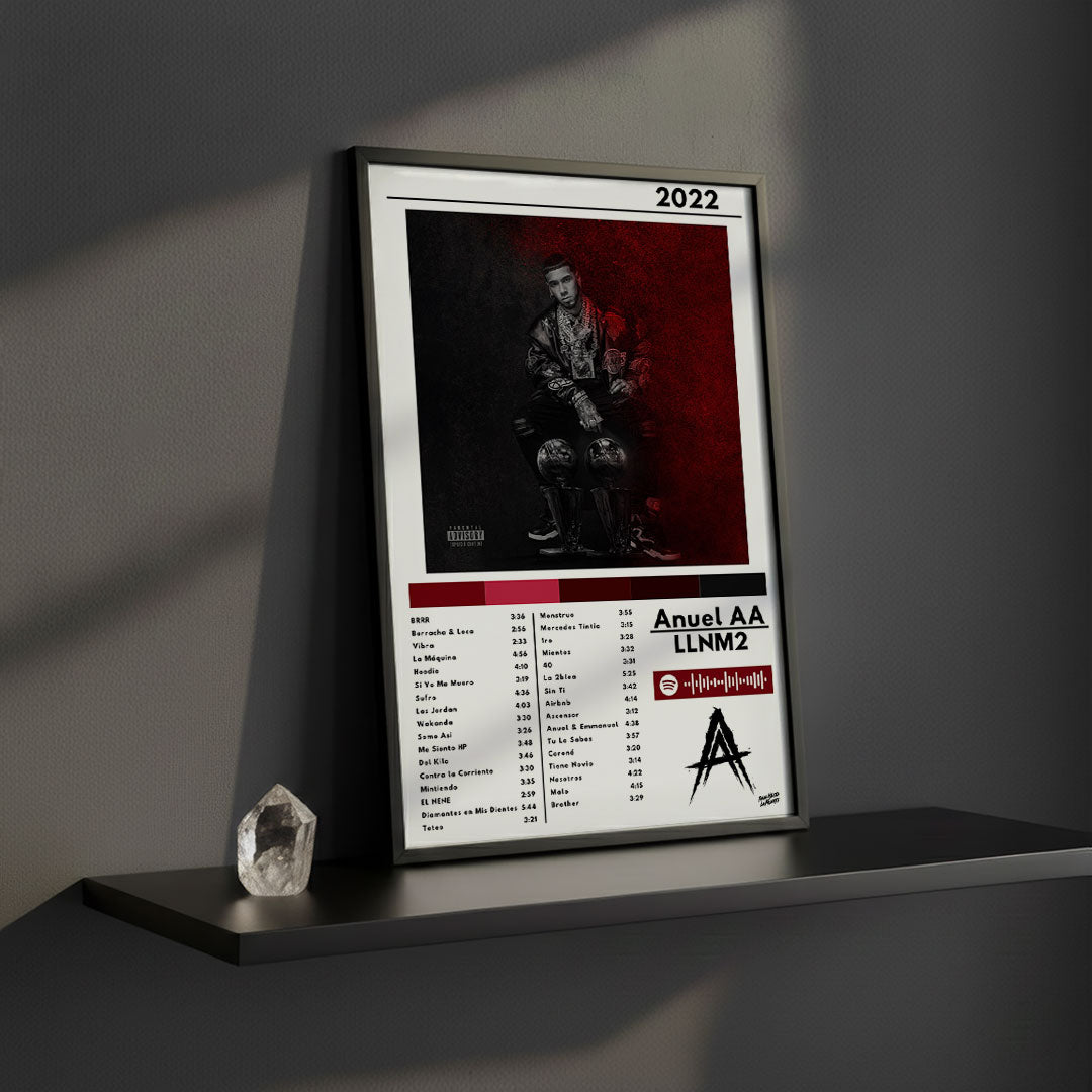 Cuadro Anuel AA - LLNM2 - Catarsis Visual