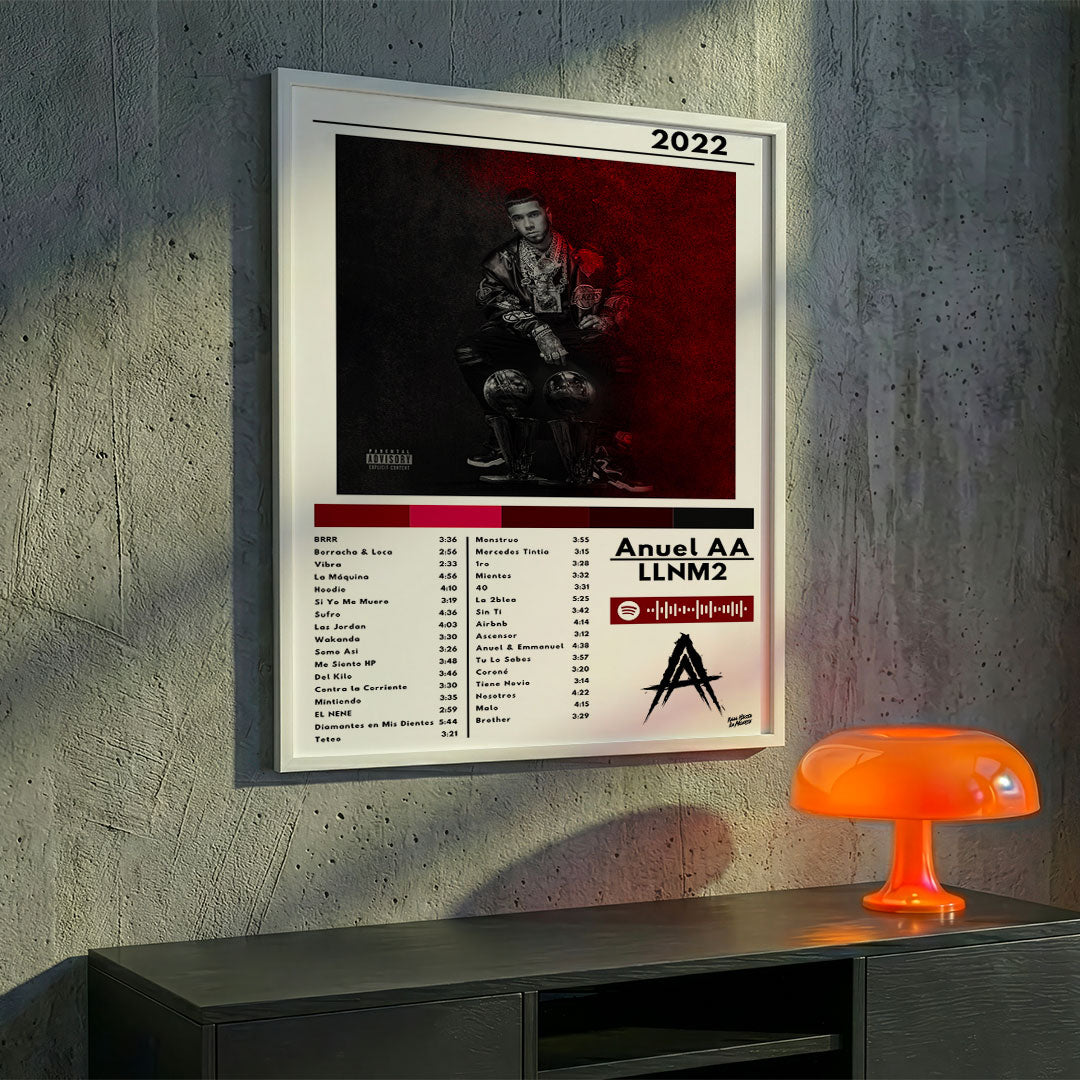 Cuadro Anuel AA - LLNM2 - Catarsis Visual