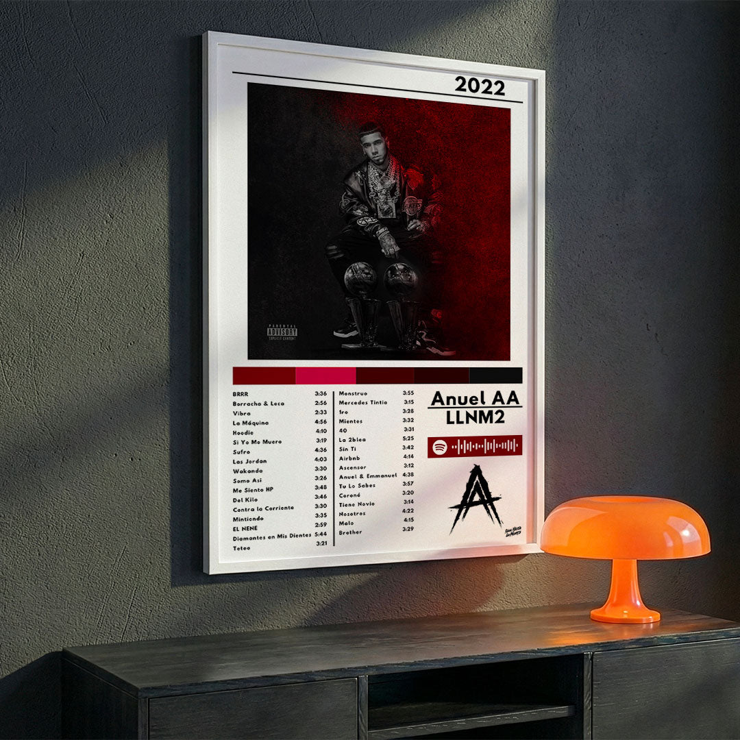 Cuadro Anuel AA - LLNM2 - Catarsis Visual