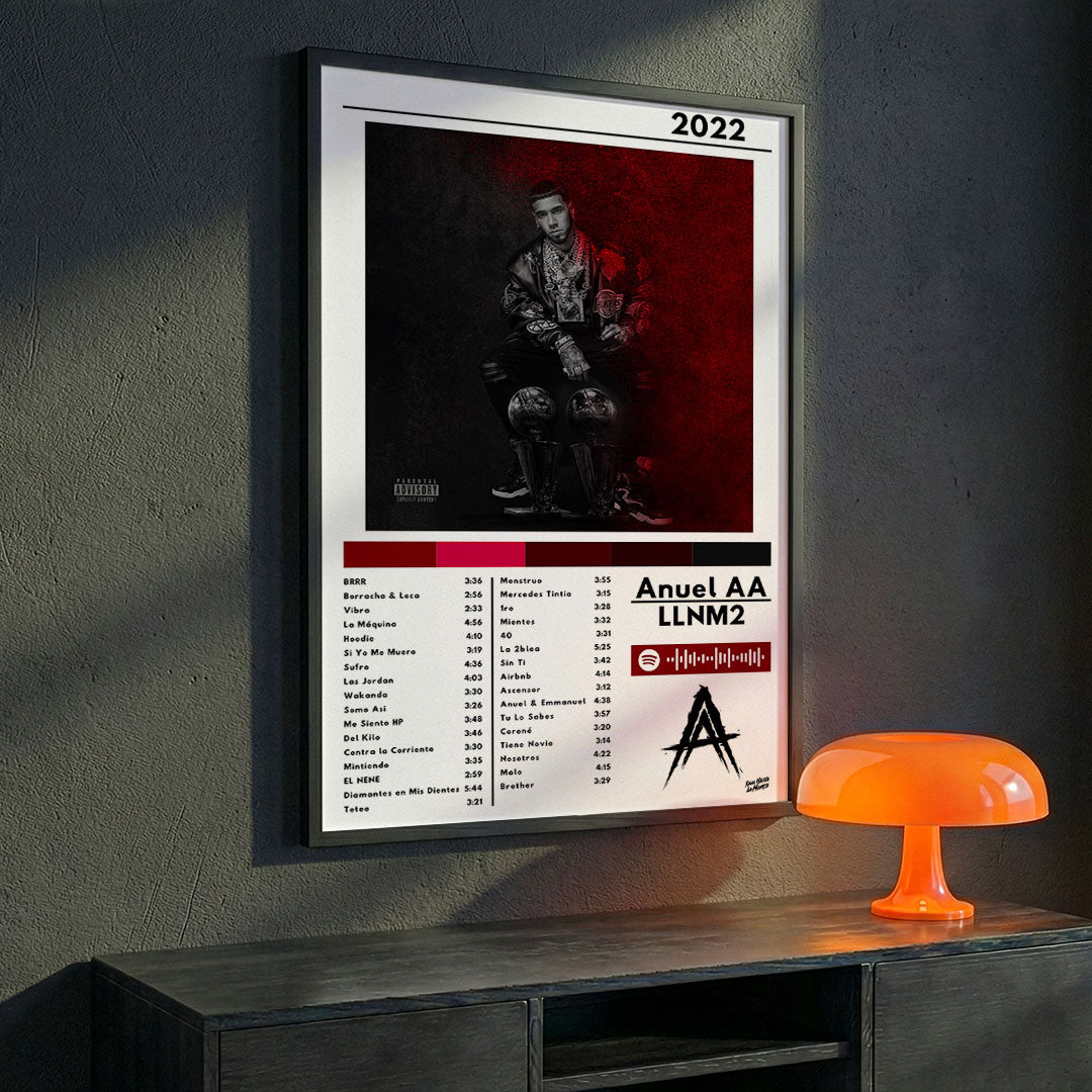 Cuadro Anuel AA - LLNM2 - Catarsis Visual