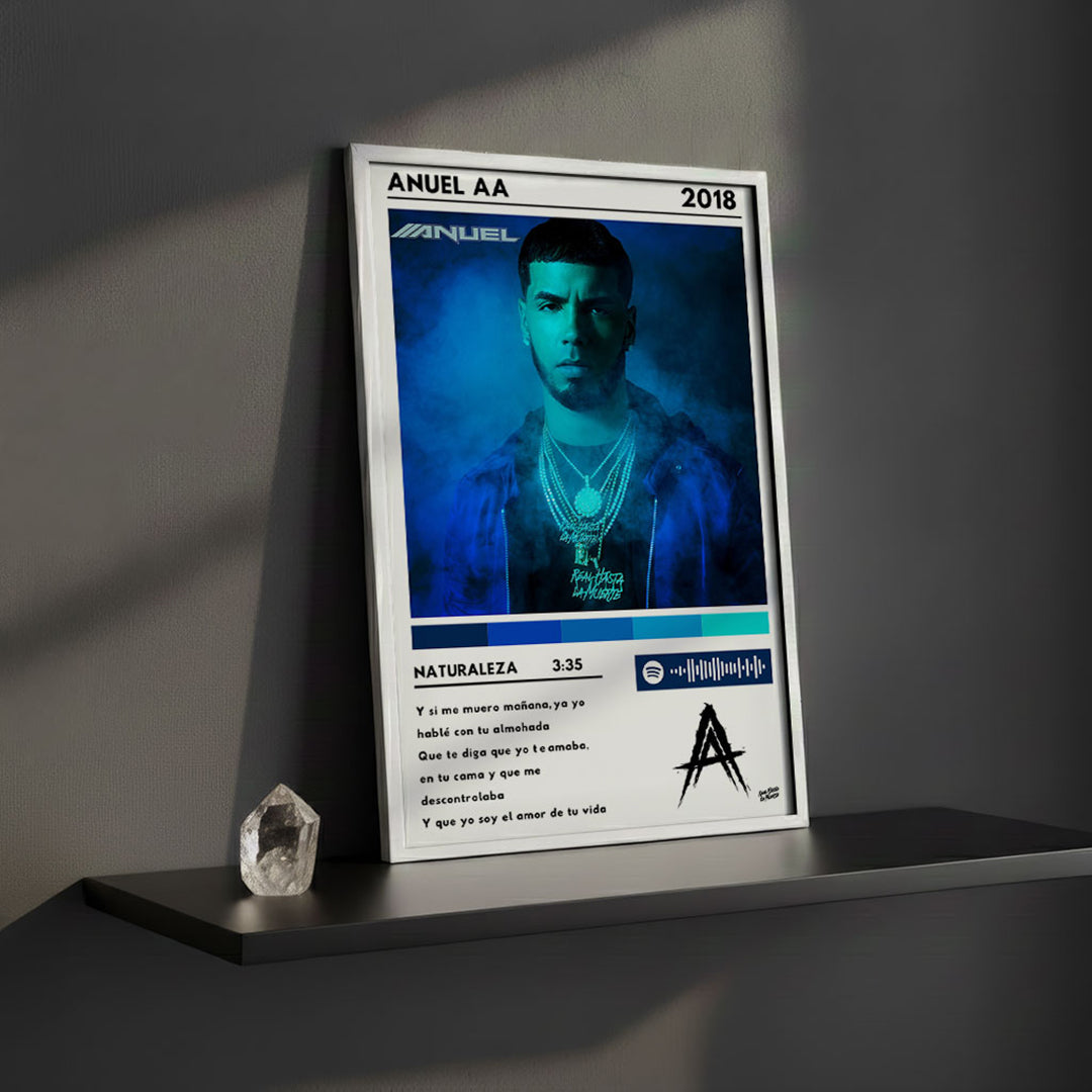 Cuadro Anuel AA - Naturaleza - Catarsis Visual