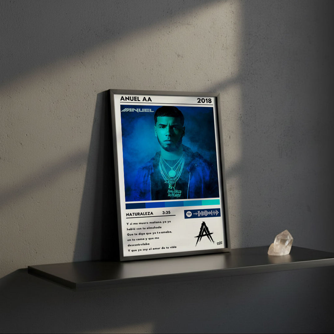 Cuadro Anuel AA - Naturaleza