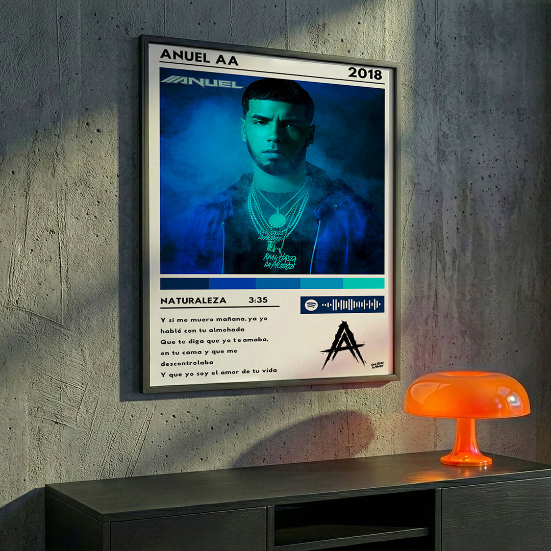 Cuadro Anuel AA - Naturaleza - Catarsis Visual