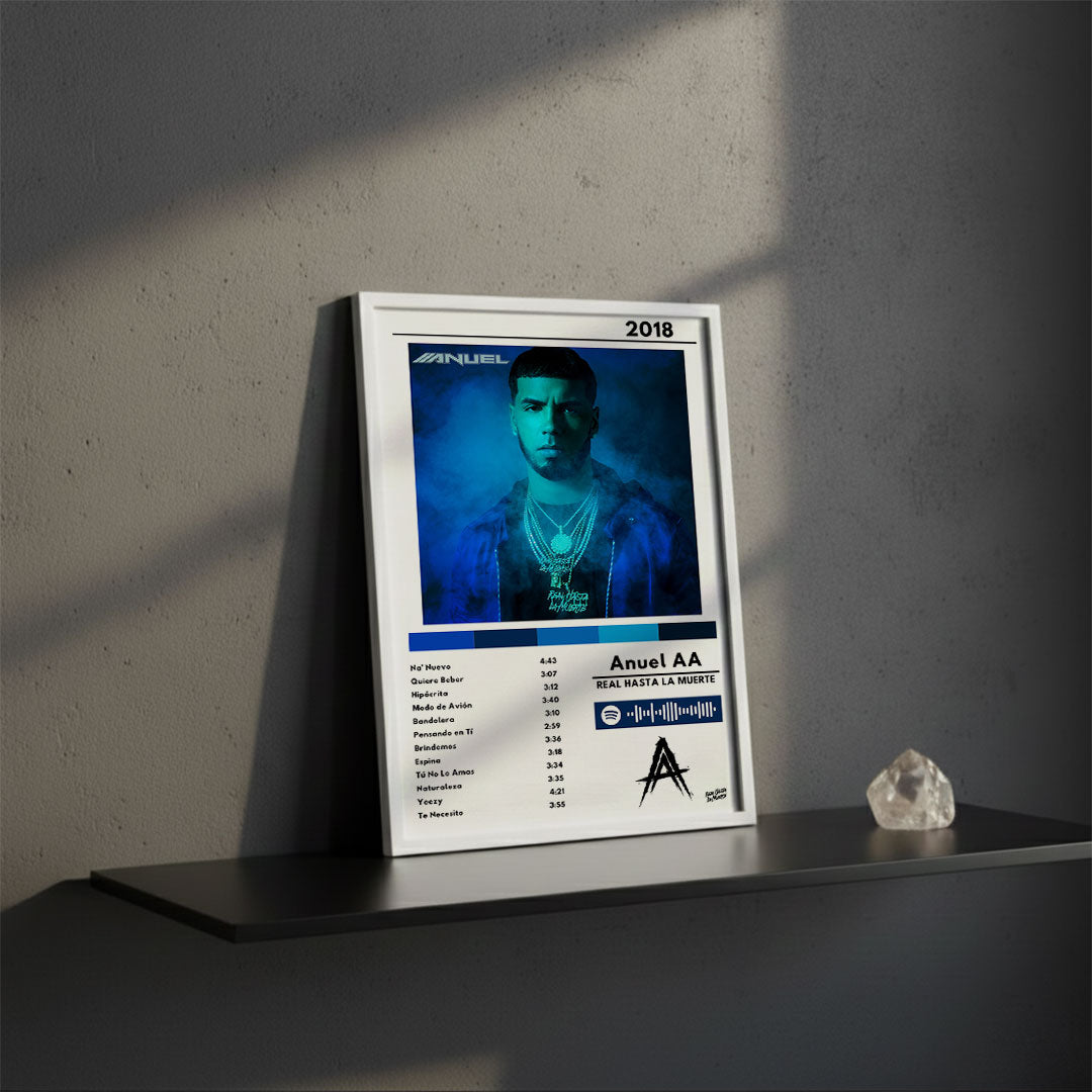 Cuadro Anuel AA - Real hasta la muerte