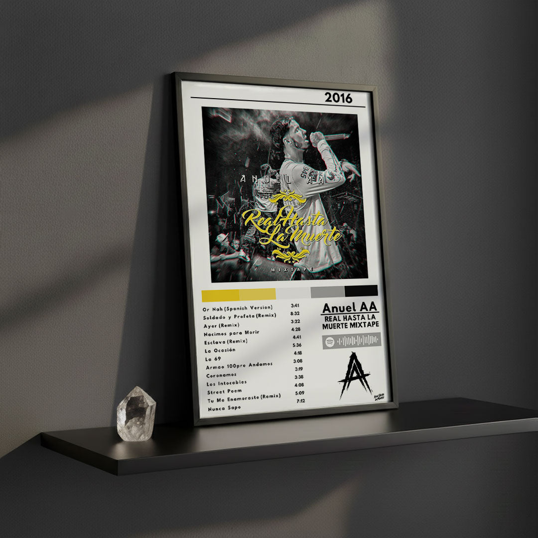 Cuadro Anuel AA - Real hasta la muerte