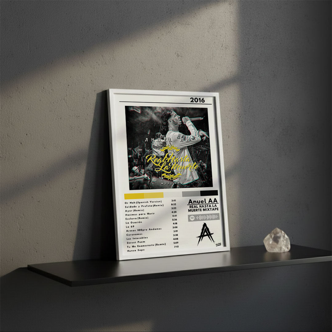 Cuadro Anuel AA - Real Hasta La muerte Mixtape