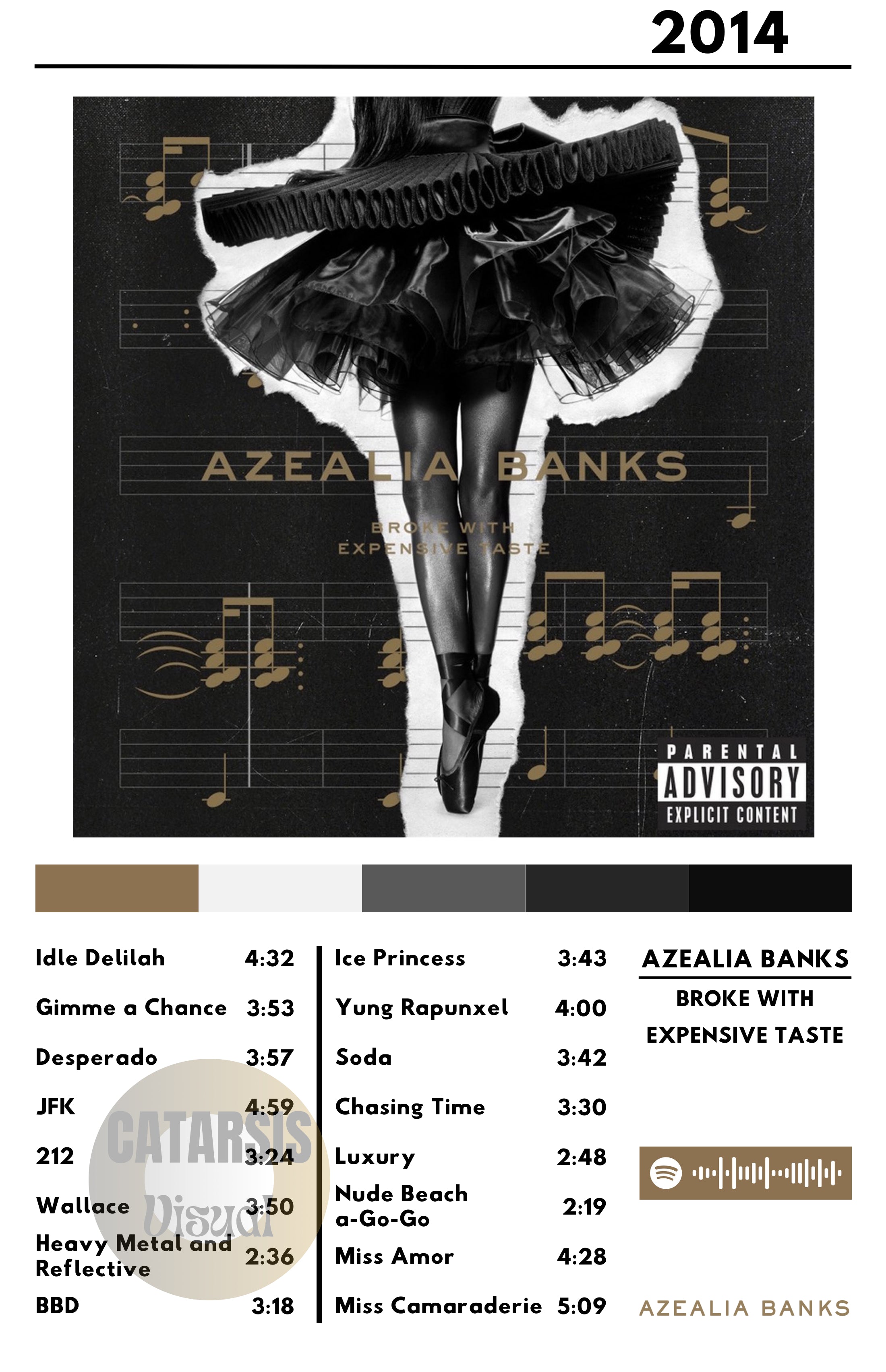 Cuadro Azealia Banks - Broke with Expensive Taste