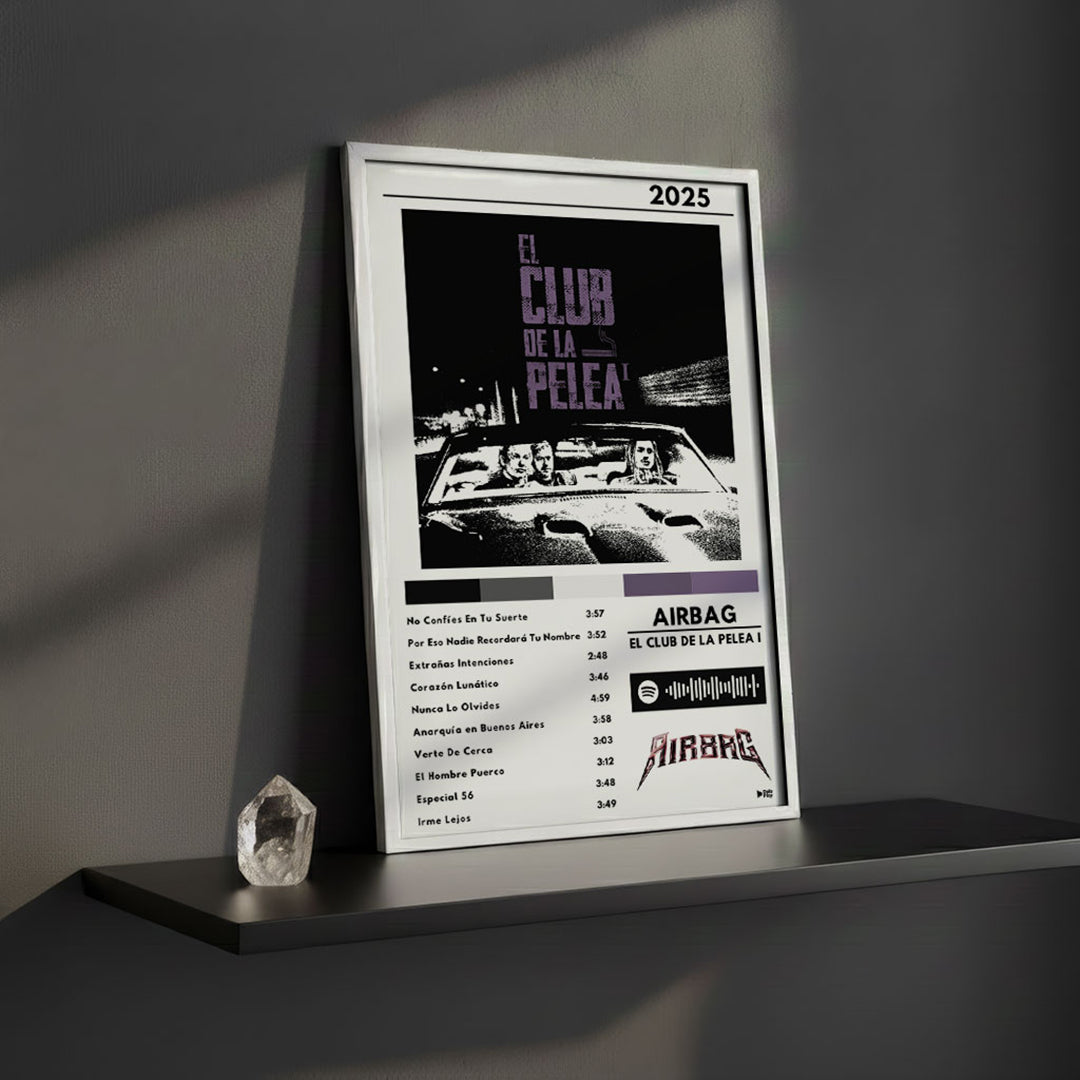 Cuadro Airbag - El Club de la Pelea I - Catarsis Visual