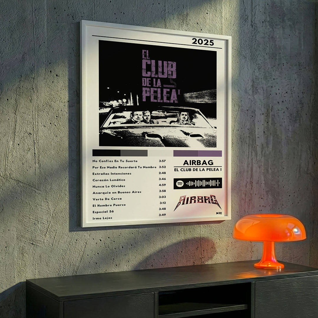 Cuadro Airbag - El Club de la Pelea I - Catarsis Visual