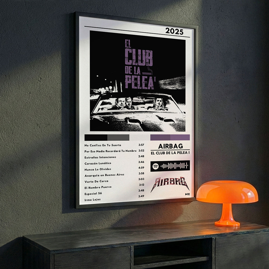 Cuadro Airbag - El Club de la Pelea I - Catarsis Visual