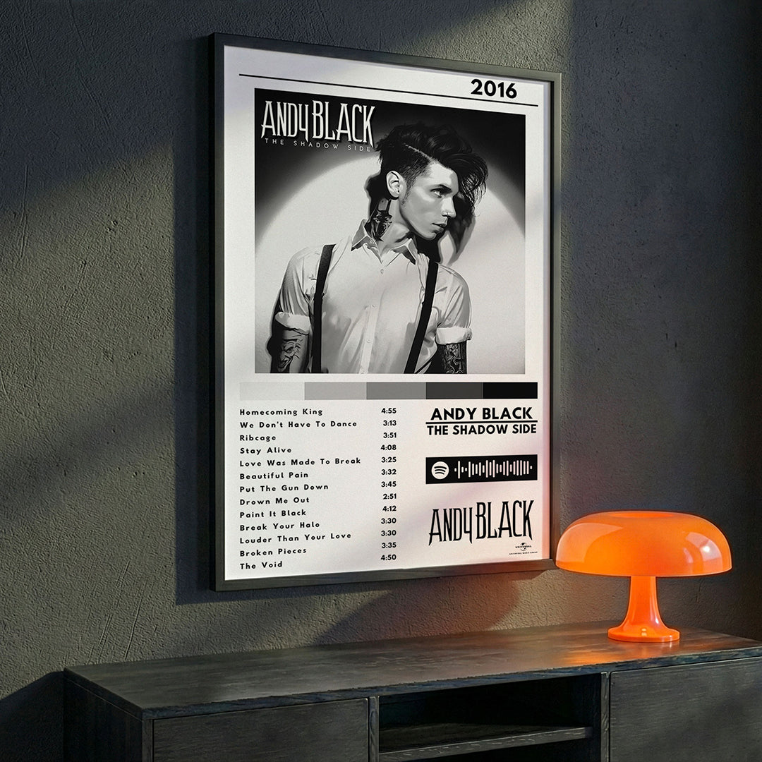 Cuadro Andy Black - The Shadow Side - Catarsis Visual