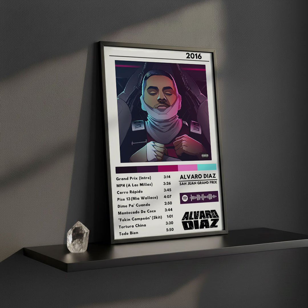Cuadro Alvaro Diaz - San Juan Grand Prix - Catarsis Visual