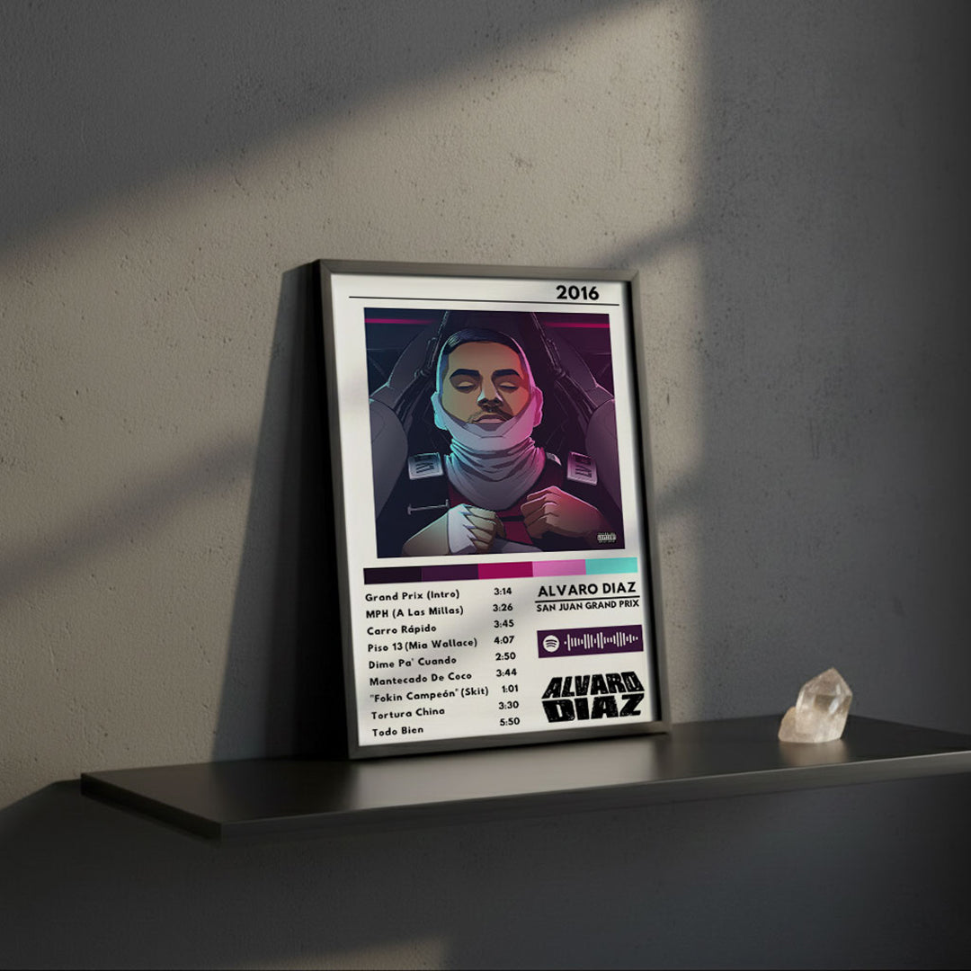 Cuadro Alvaro Diaz - San Juan Grand Prix