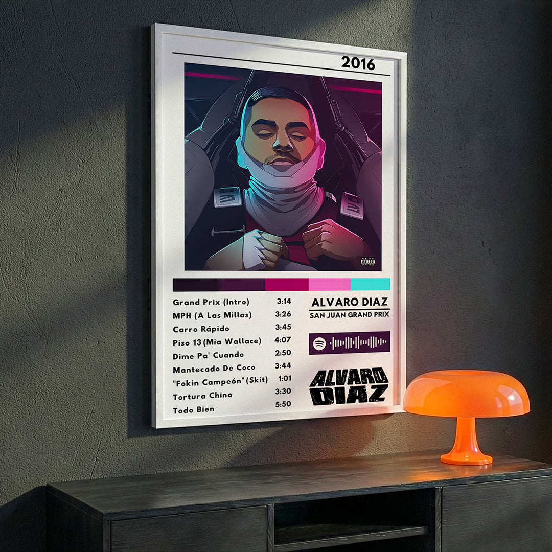 Cuadro Alvaro Diaz - San Juan Grand Prix - Catarsis Visual