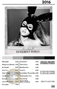 Cuadro Ariana Grande - Dangerous Woman