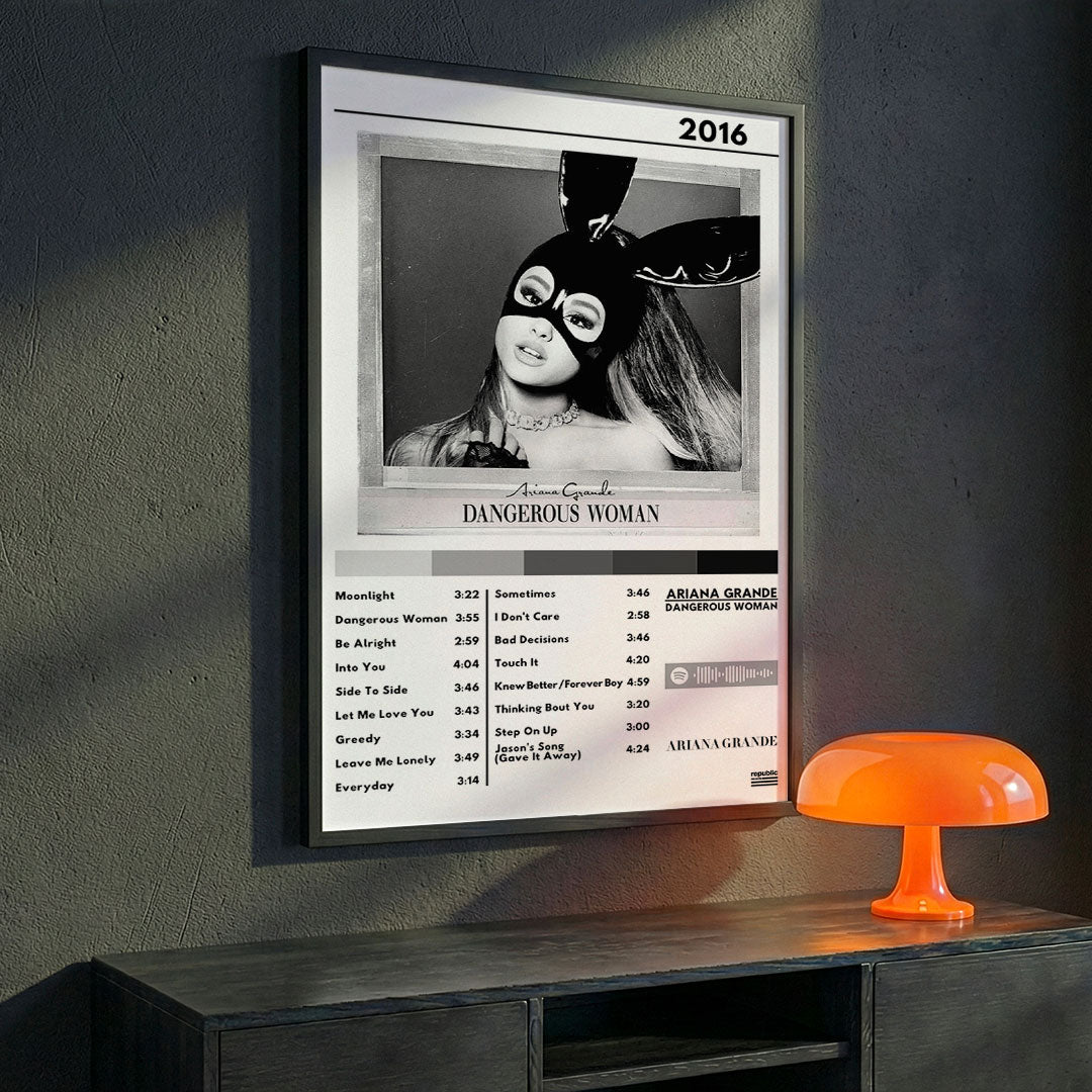 Cuadro Ariana Grande - Dangerous Woman - Catarsis Visual