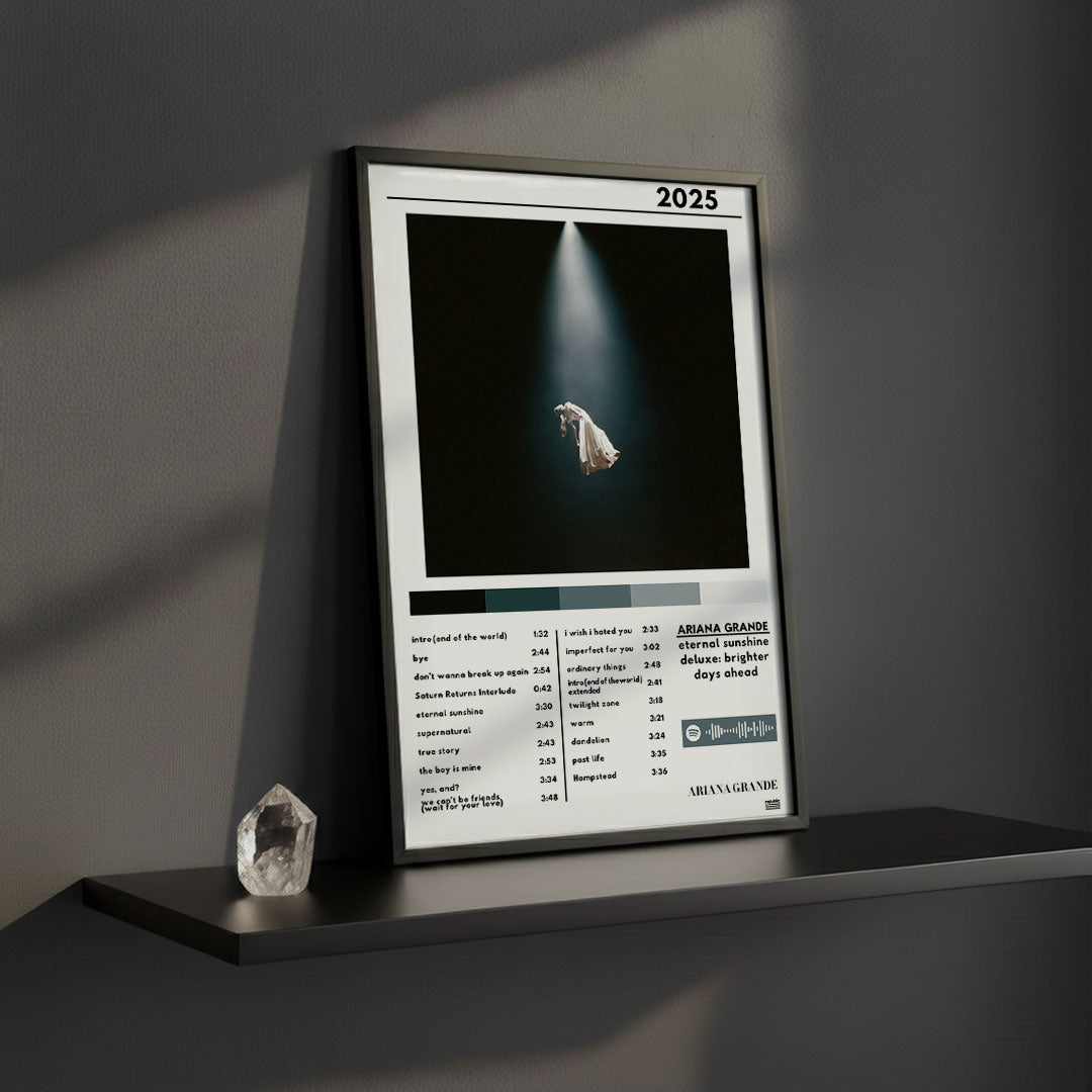 Cuadro Ariana Grande - Eternal Sunshine Deluxe: Brighter Days Ahead - Catarsis Visual