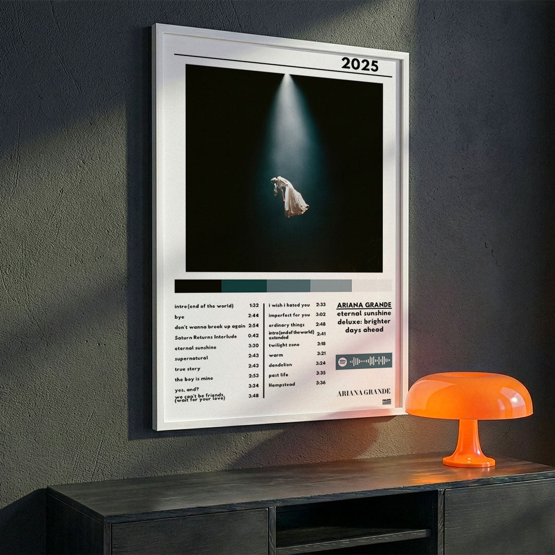 Cuadro Ariana Grande - Eternal Sunshine Deluxe: Brighter Days Ahead - Catarsis Visual