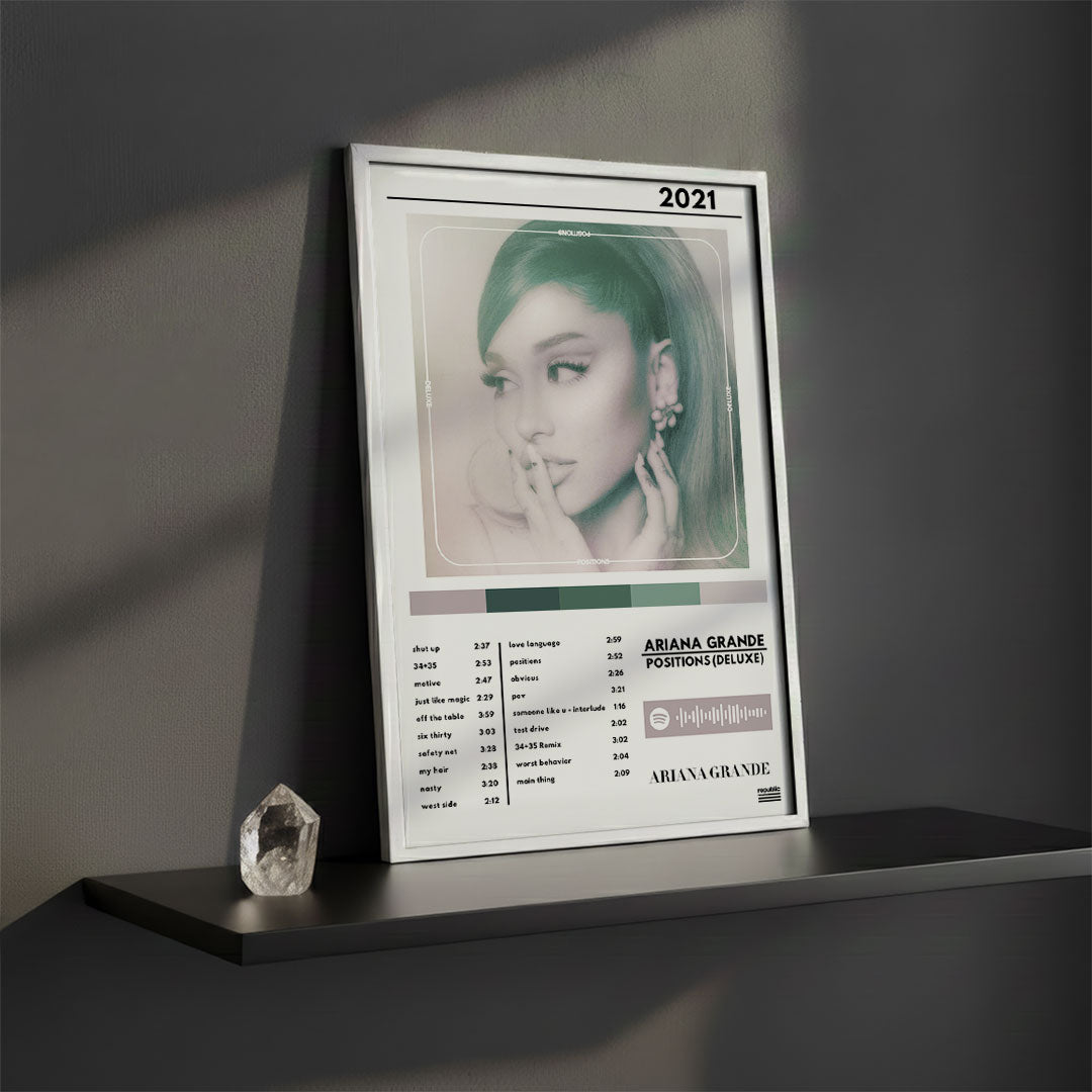 Cuadro Ariana Grande - Positions (Deluxe) - Catarsis Visual