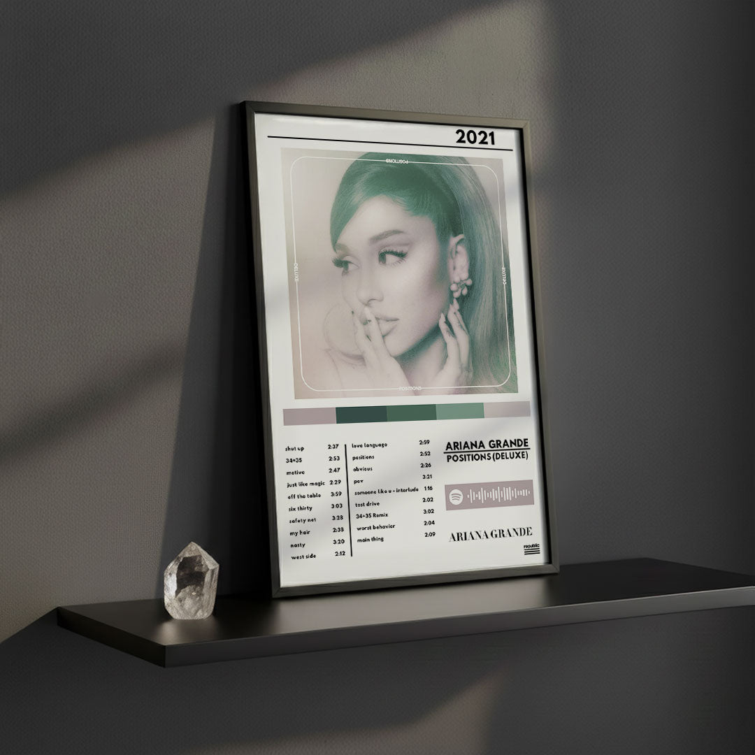 Cuadro Ariana Grande - Positions (Deluxe) - Catarsis Visual