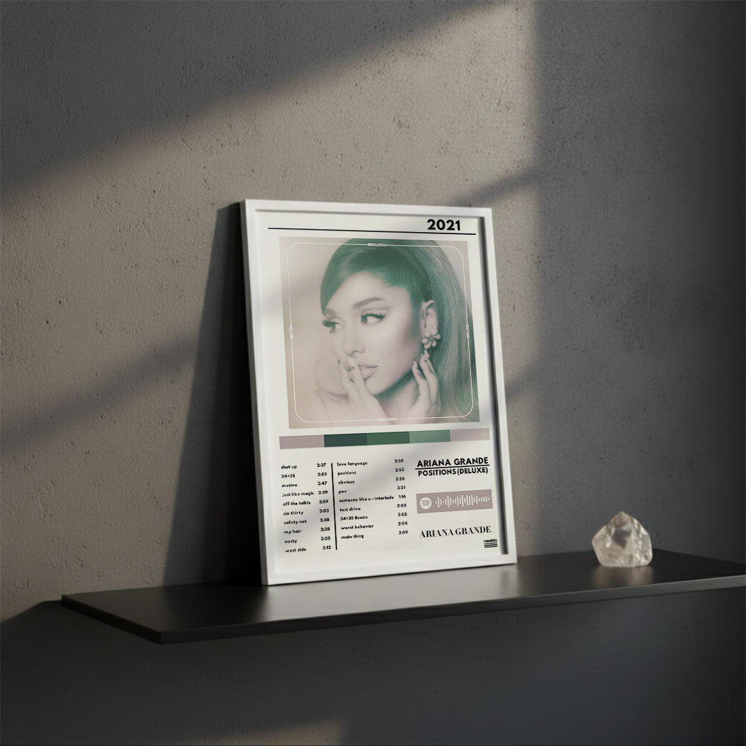 Cuadro Ariana Grande - Positions (Deluxe)