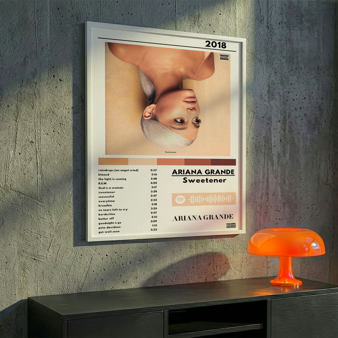 Cuadro Ariana Grande - Sweetener - Catarsis Visual