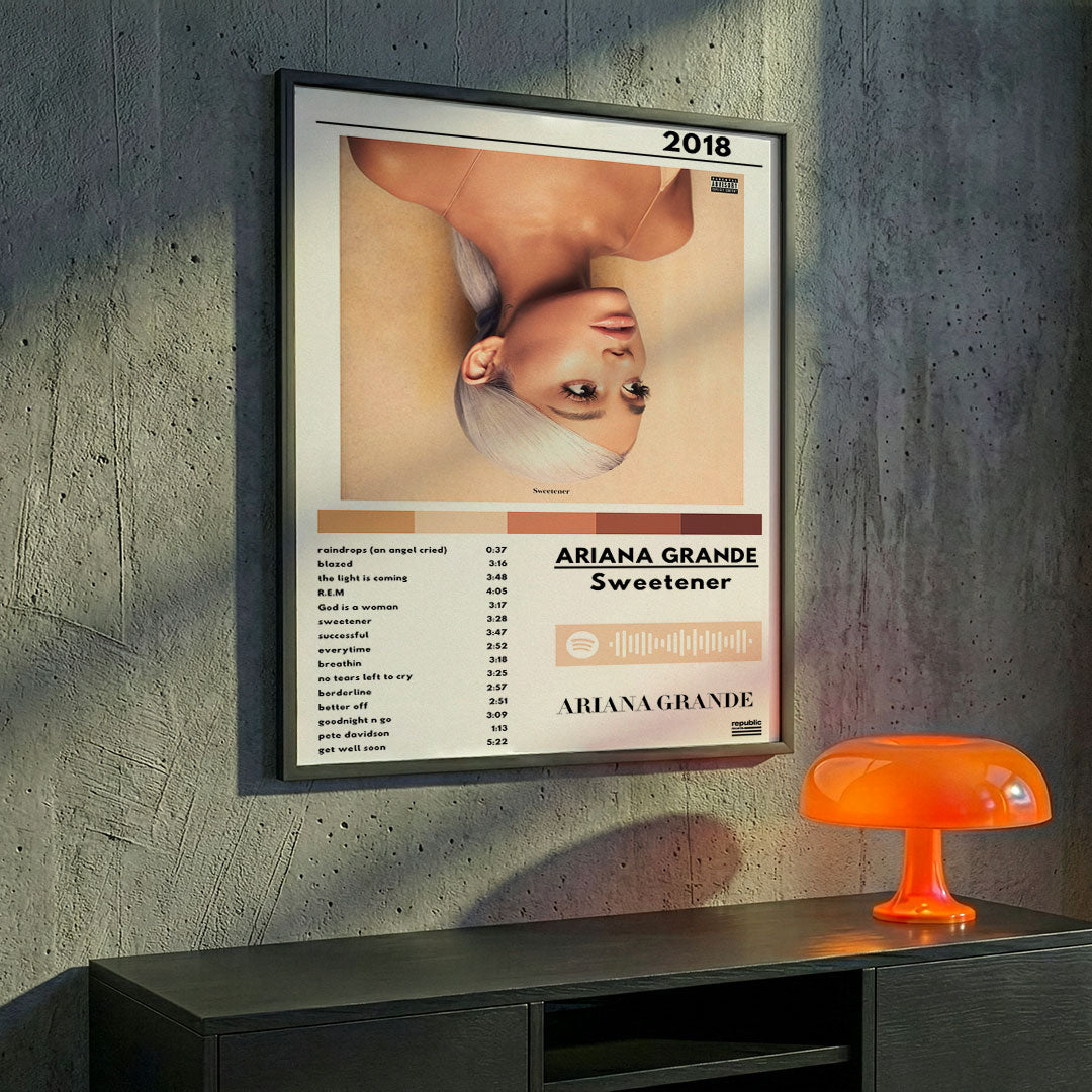 Cuadro Ariana Grande - Sweetener - Catarsis Visual