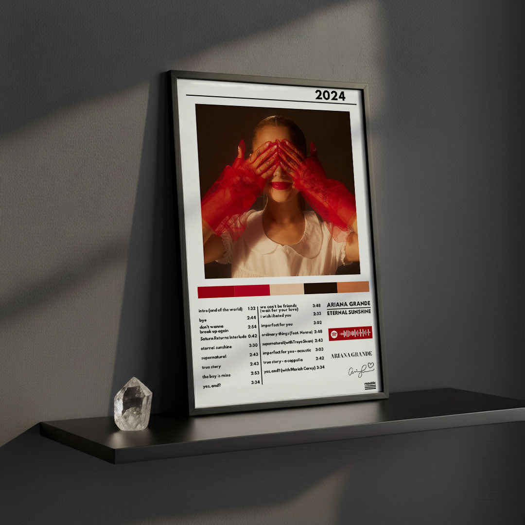 Cuadro Ariana Grande - Slightly Deluxe Version 2 - Catarsis Visual