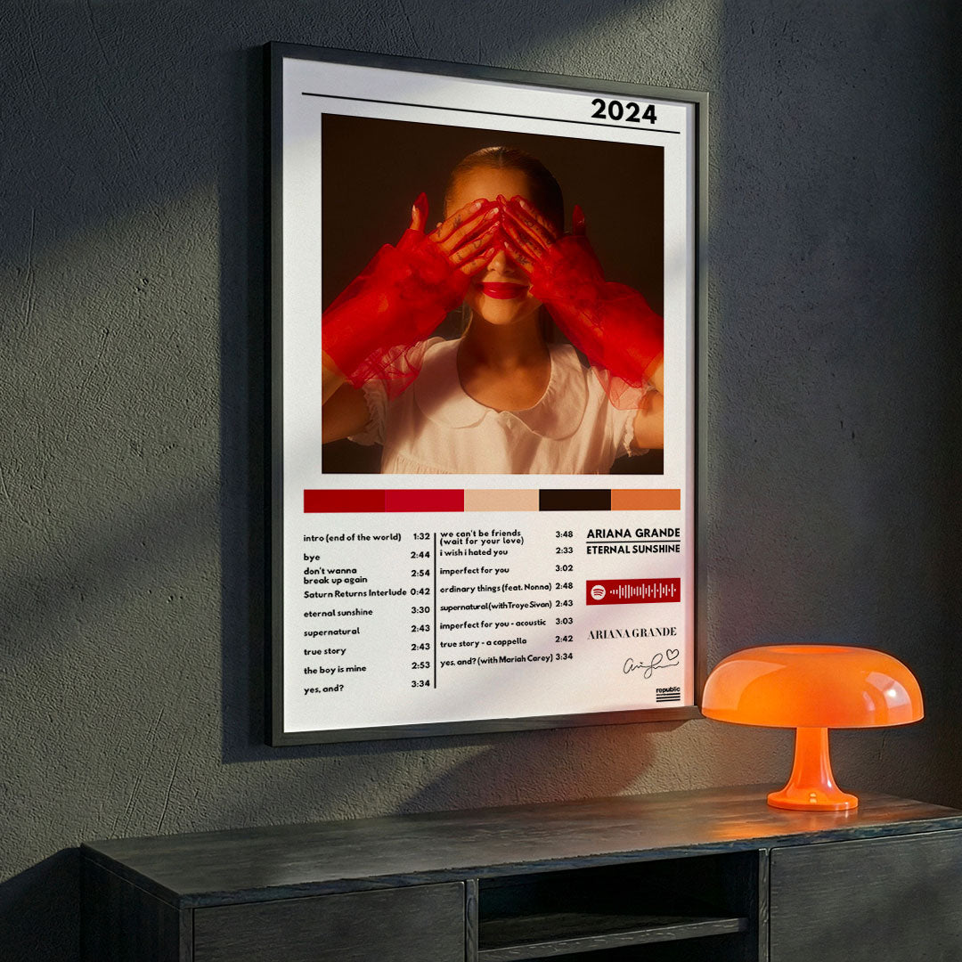 Cuadro Ariana Grande - Slightly Deluxe Version 2 - Catarsis Visual