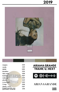 Cuadro Ariana Grande - Thank U, Next
