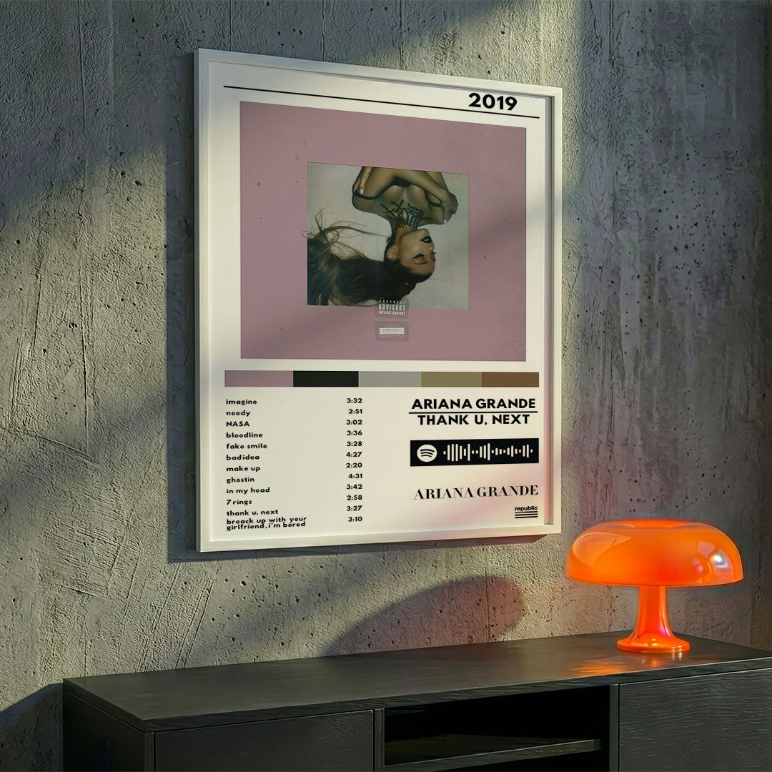 Cuadro Ariana Grande - Thank U, Next - Catarsis Visual