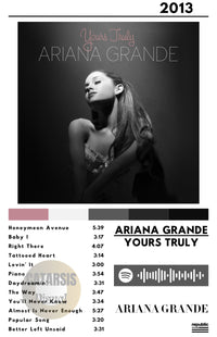 Cuadro Ariana Grande - Yours Truly