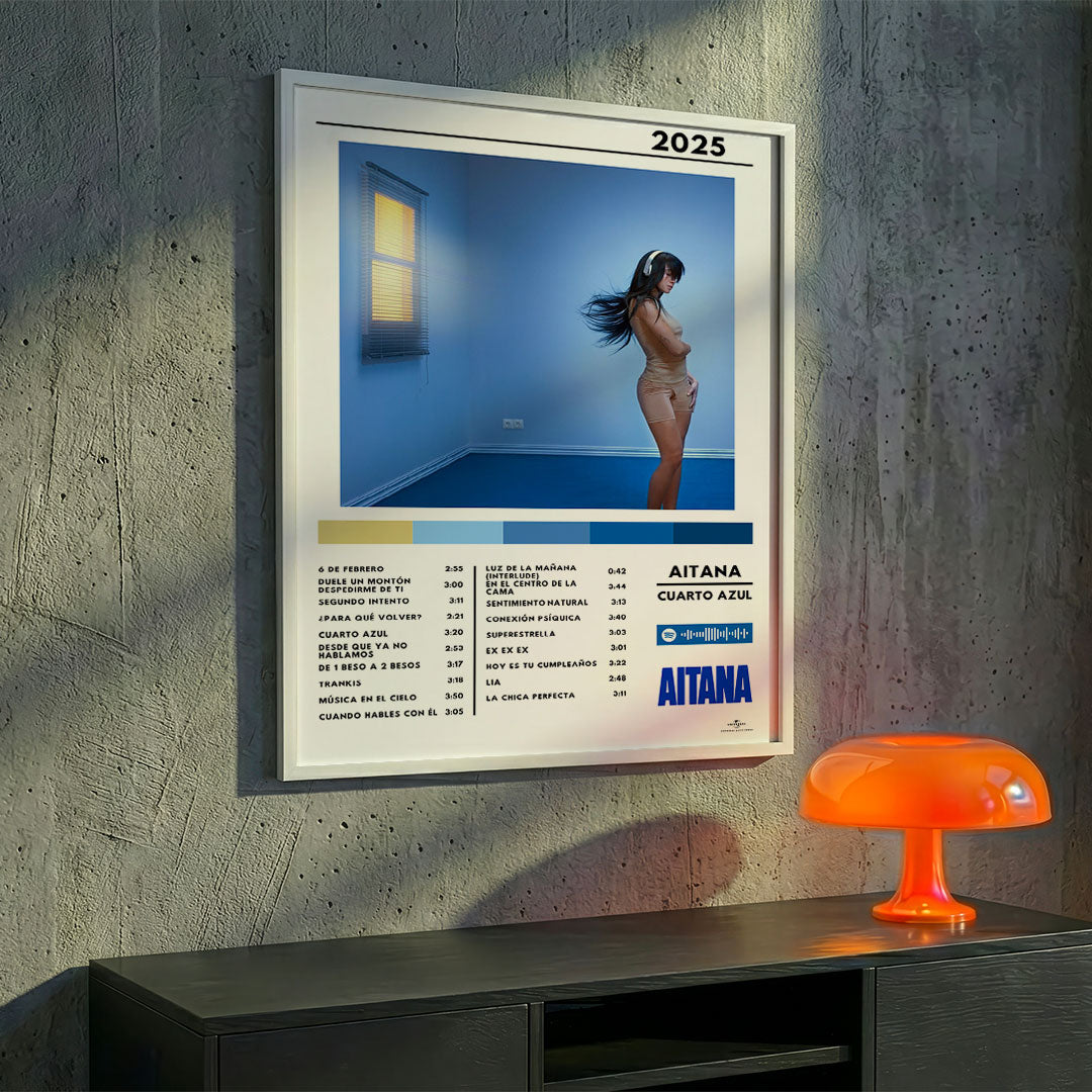 Cuadro Aitana - Cuarto Azul