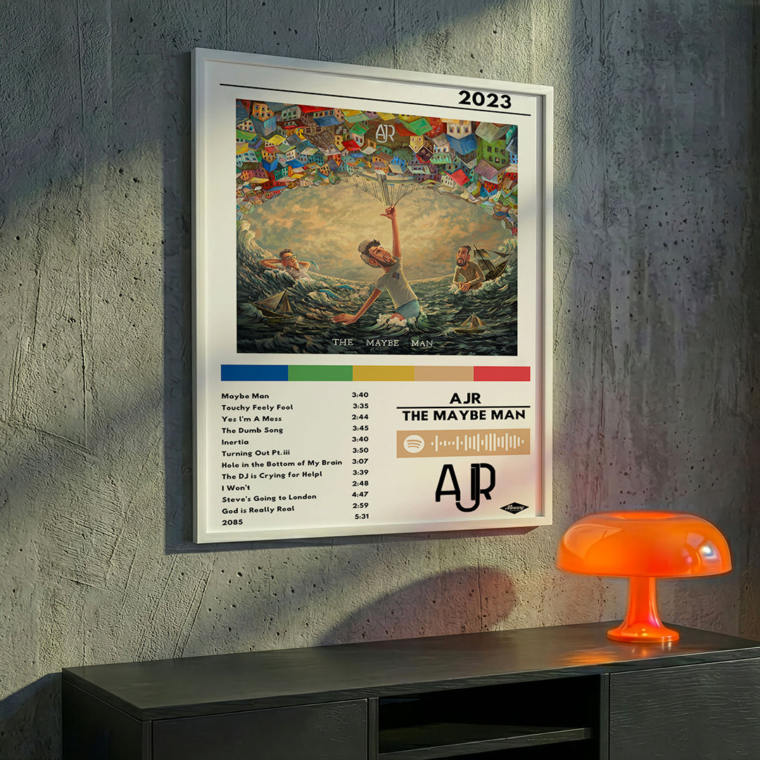 Cuadro AJR - The Maybe Man - Catarsis Visual