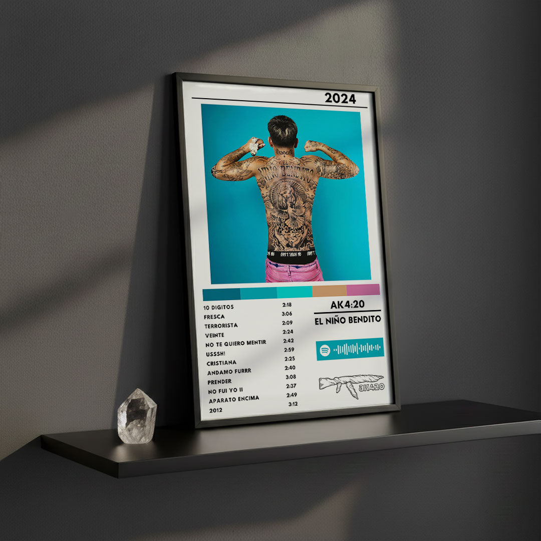 Cuadro Ak4:20 - EL NIÑO BENDITO - Catarsis Visual