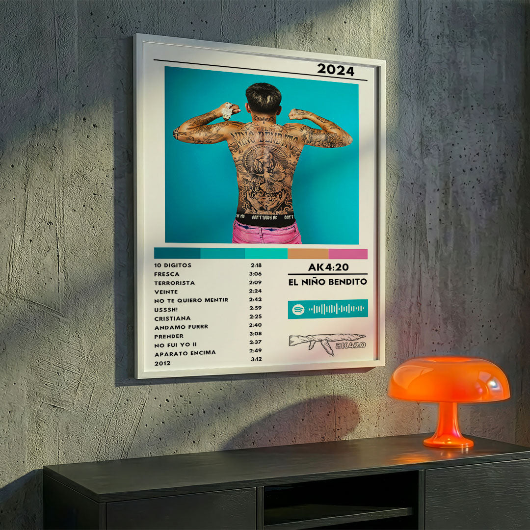 Cuadro Ak4:20 - EL NIÑO BENDITO - Catarsis Visual