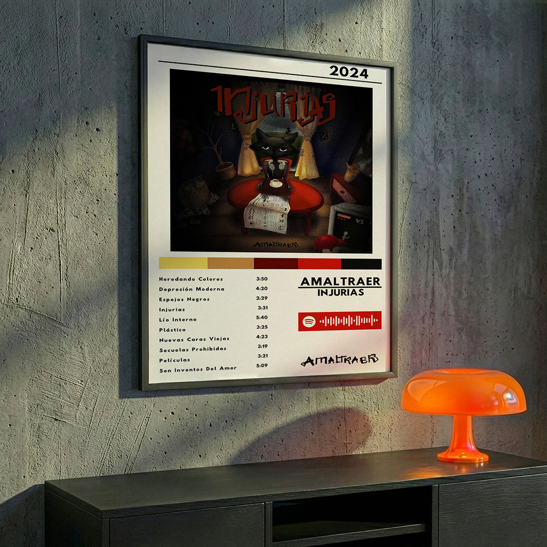 Cuadro Amaltraer - Injurias - Catarsis Visual