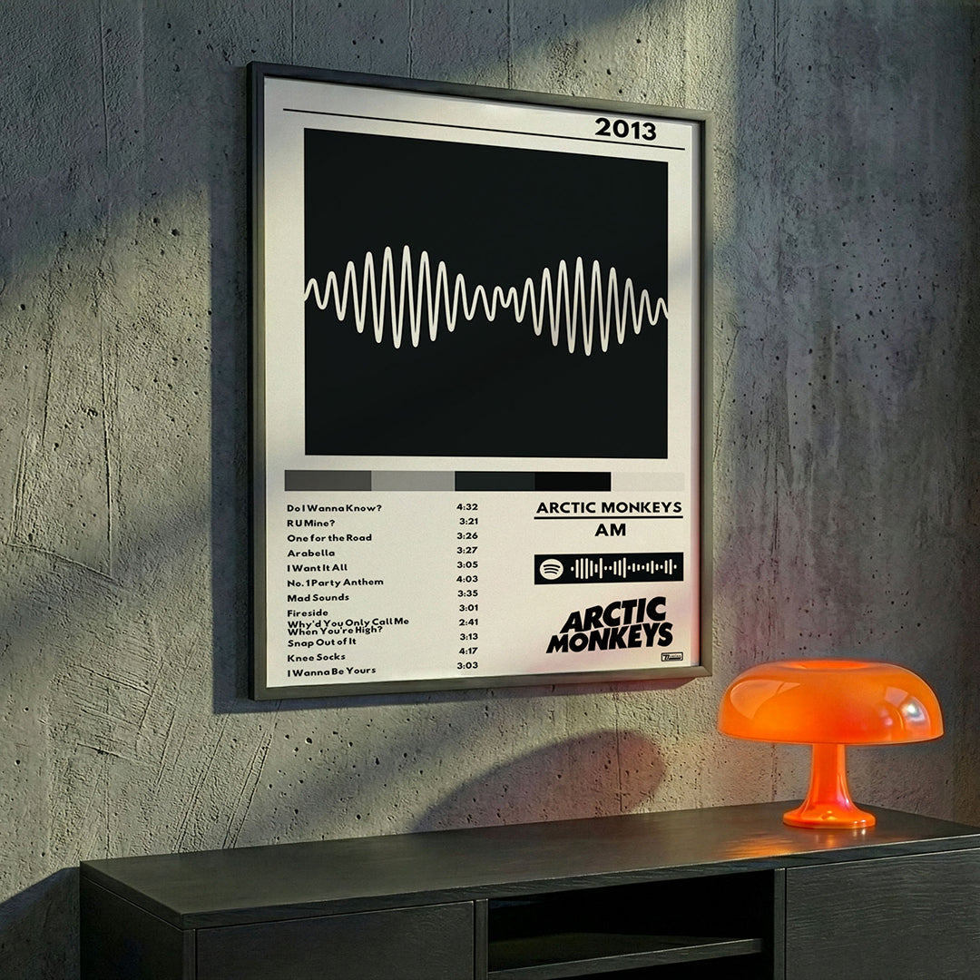 Cuadro Arctic Monkeys - AM - Catarsis Visual