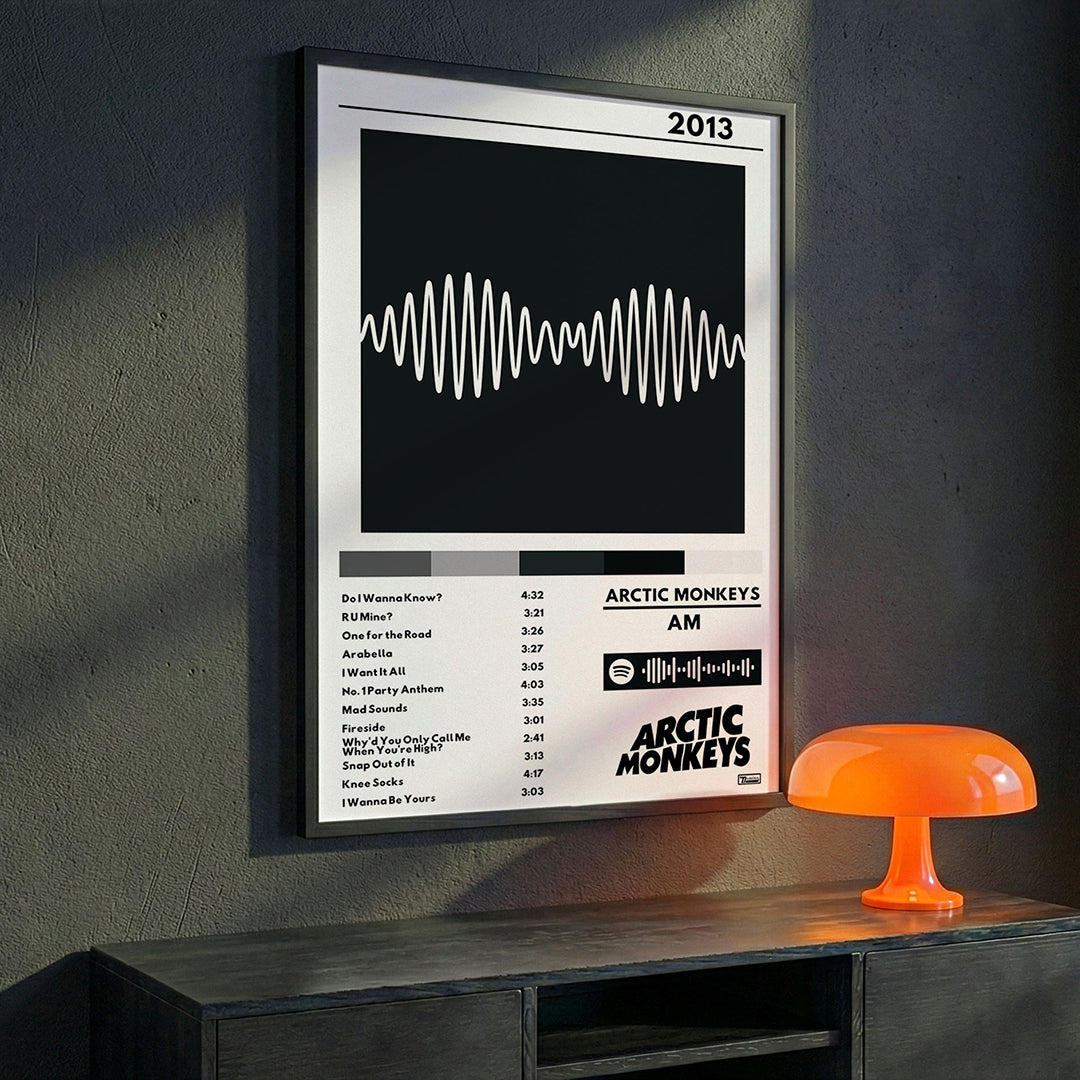 Cuadro Arctic Monkeys - AM - Catarsis Visual