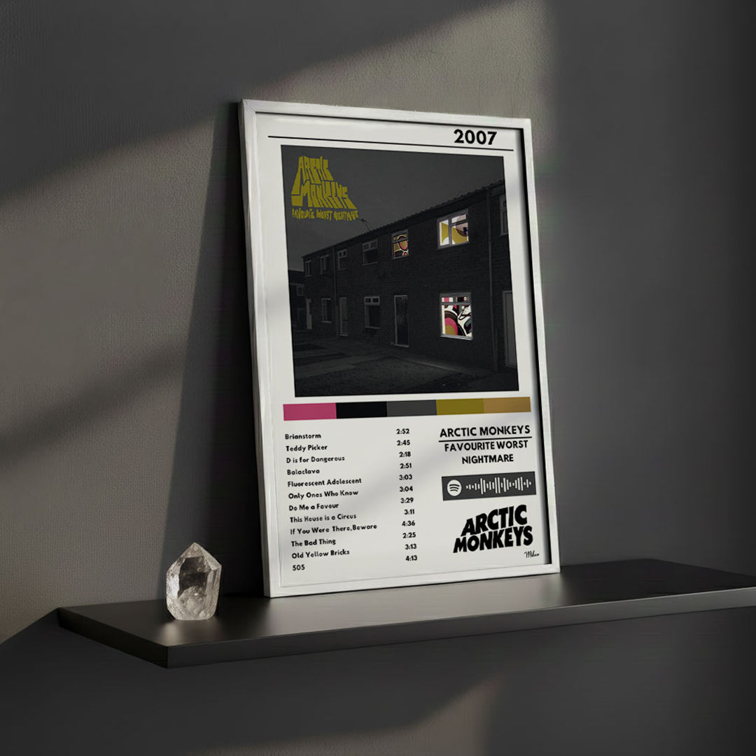 Cuadro Arctic Monkeys - Favourite Worst Nightmare - Catarsis Visual