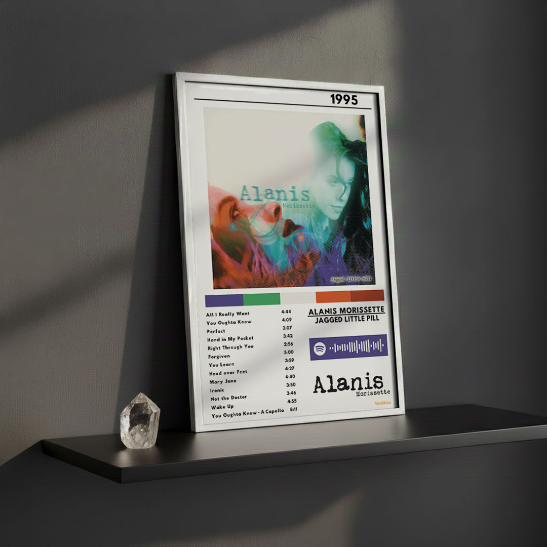 Cuadro Alanis Morissette - Jagged Little Pill - Catarsis Visual
