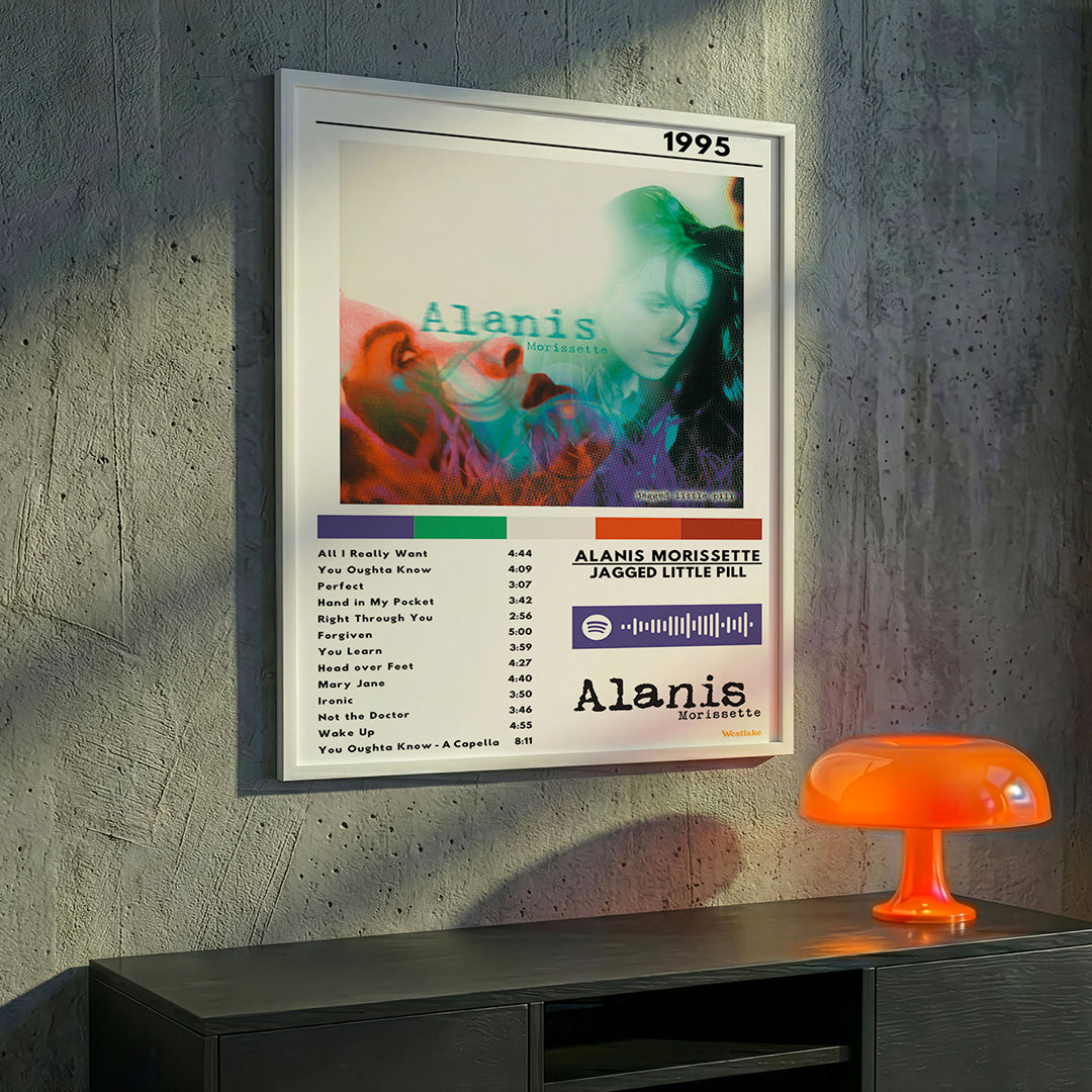 Cuadro Alanis Morissette - Jagged Little Pill - Catarsis Visual