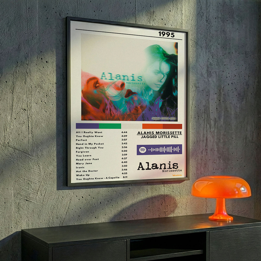 Cuadro Alanis Morissette - Jagged Little Pill - Catarsis Visual