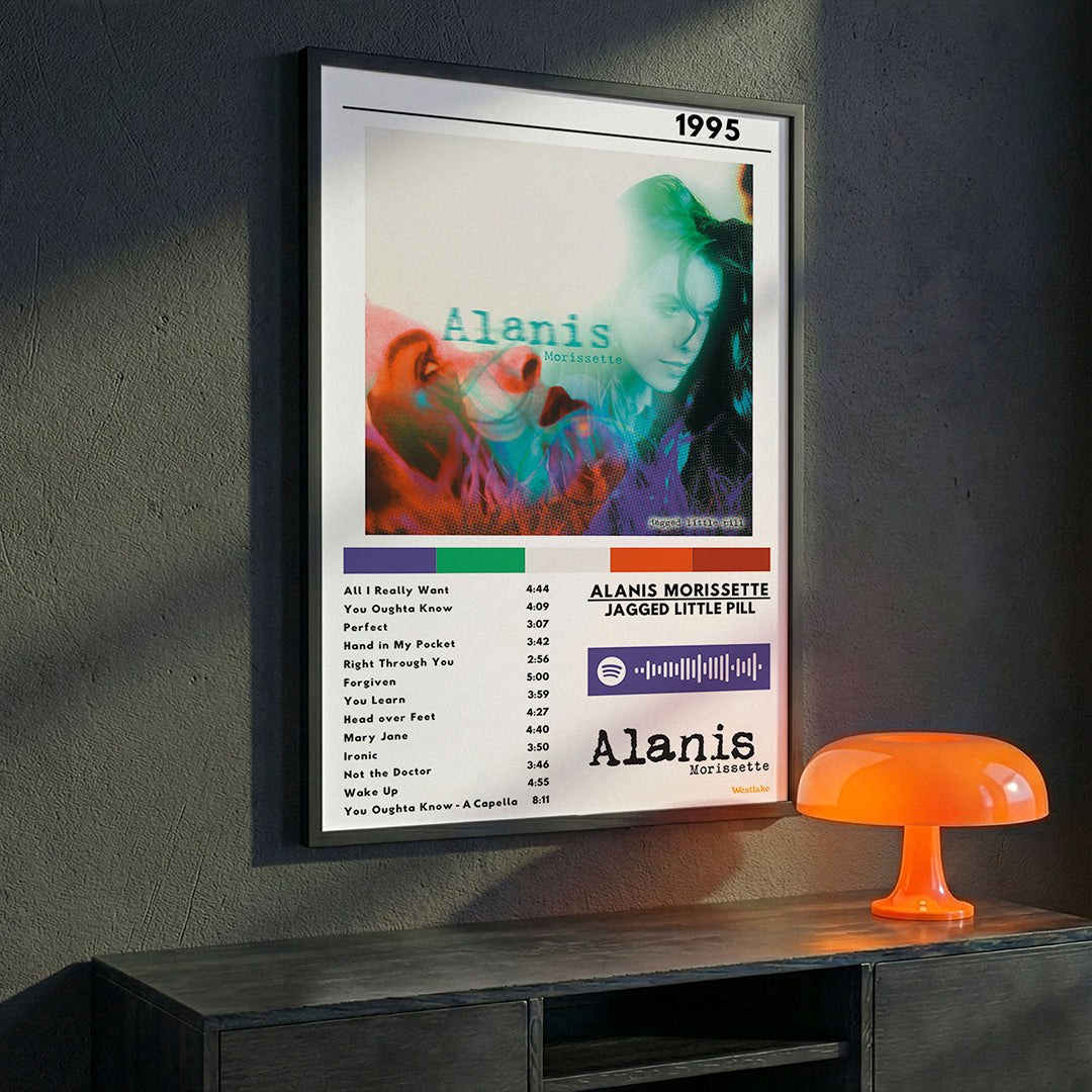 Cuadro Alanis Morissette - Jagged Little Pill - Catarsis Visual