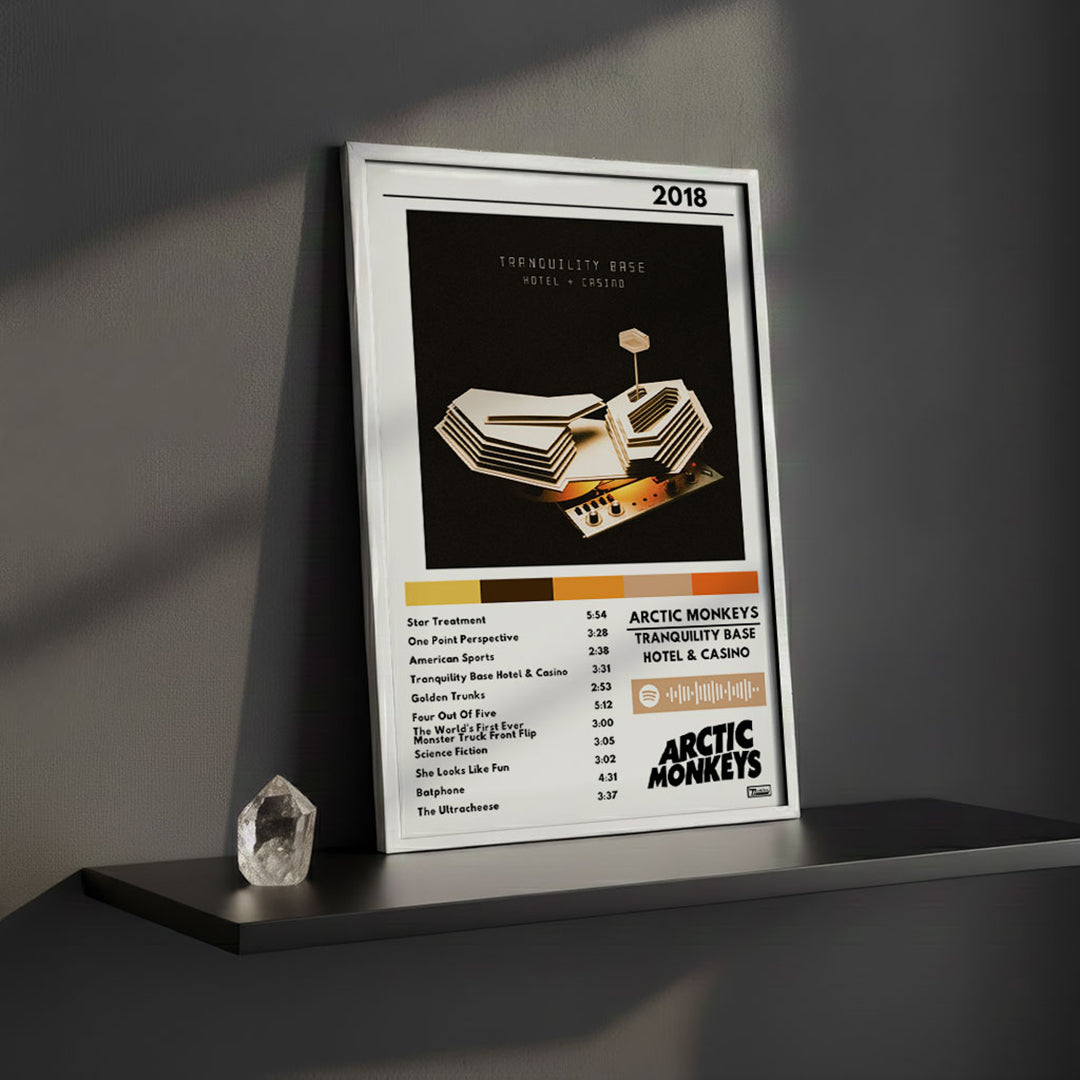 Cuadro Arctic Monkeys - Tranquility Base Hotel & Casino - Catarsis Visual