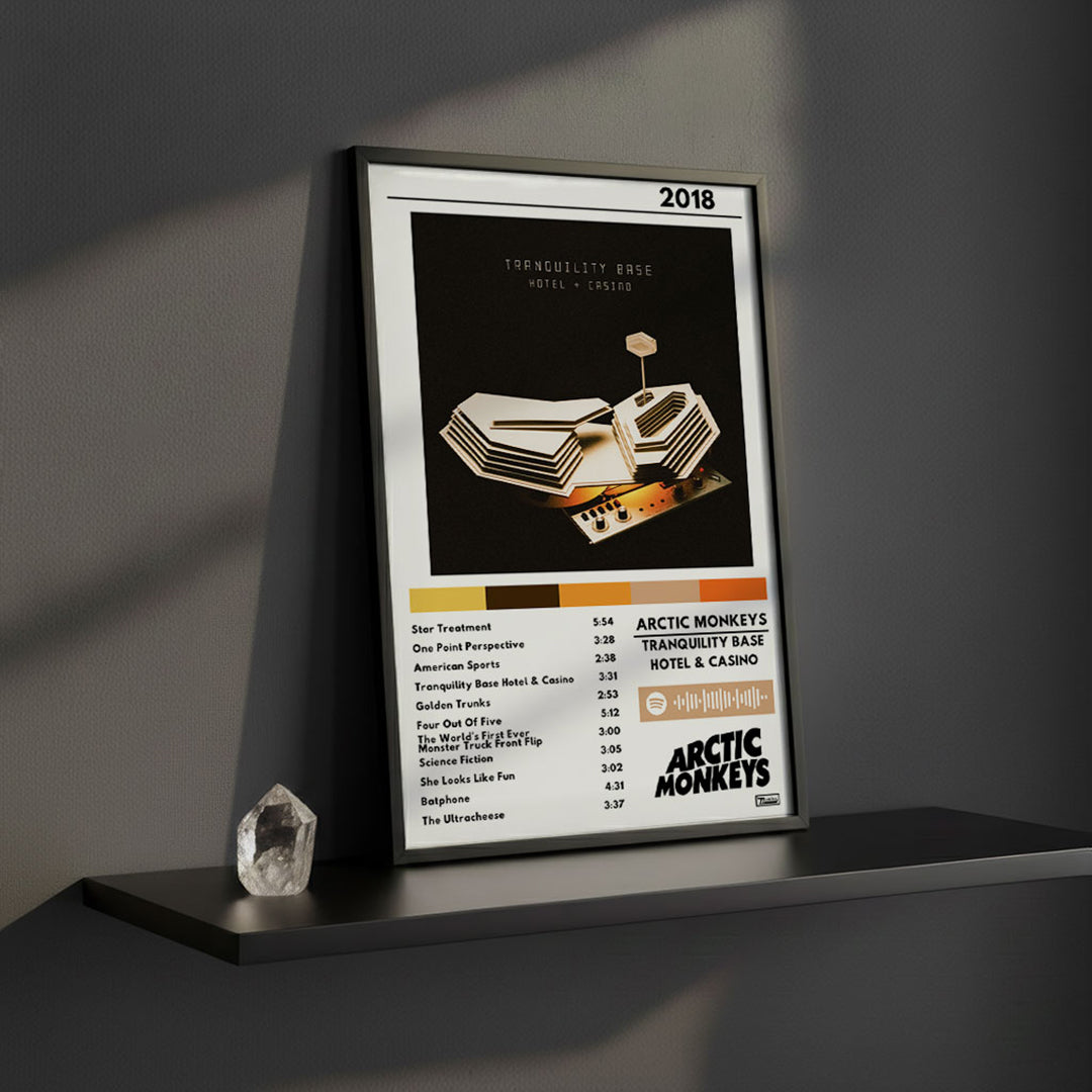 Cuadro Arctic Monkeys - Tranquility Base Hotel & Casino - Catarsis Visual