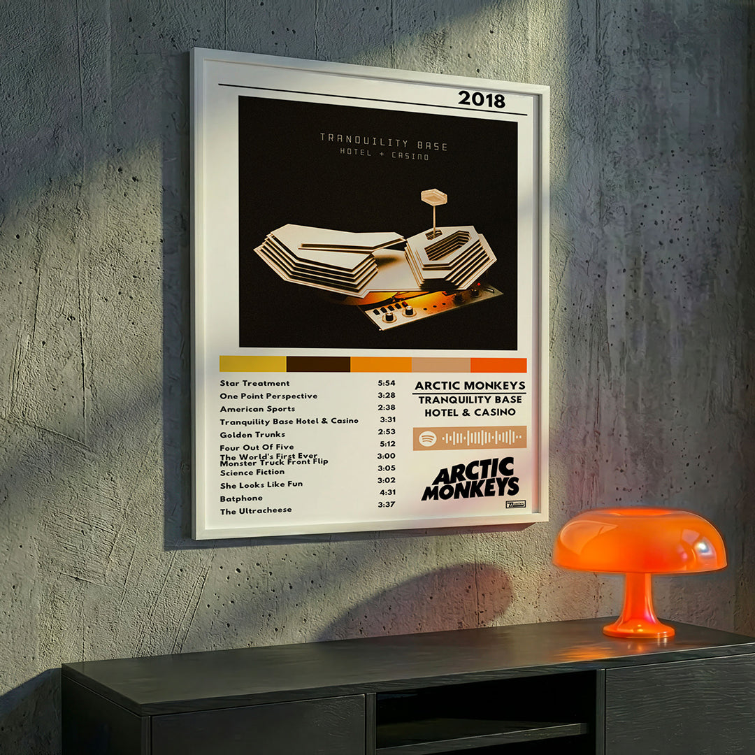 Cuadro Arctic Monkeys - Tranquility Base Hotel & Casino - Catarsis Visual